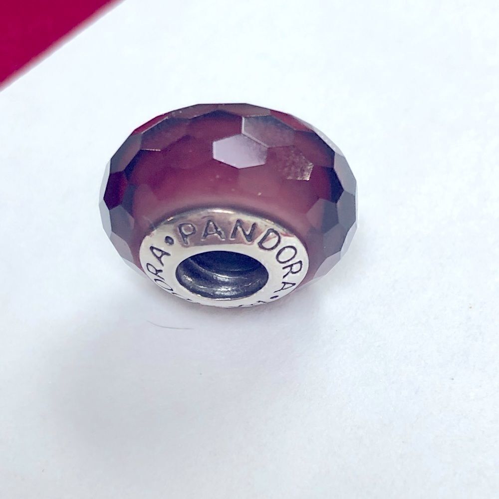 Pandora Fascinating Purple Murano Bead ALE 925